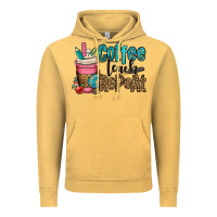 Vintage Mustard coffee teach repeat Vintage Hoodie - OliviaCreatesArt