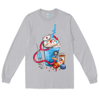 Moon Dust Nurse frappe coffee Long Sleeve Tee - FaDigitalArtStudio