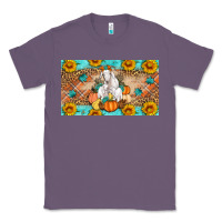 Lavender Goat Family Fall Pumpkins Classic Tee - Artiststas