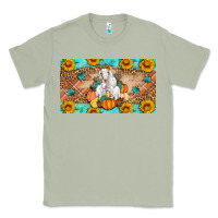 Matcha Goat Family Fall Pumpkins Classic Tee - Artiststas