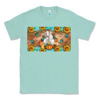 Seafoam Goat Family Fall Pumpkins Classic Tee - Artiststas