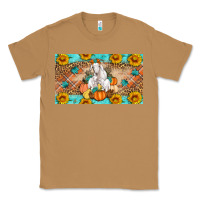 Toasted Coconut Goat Family Fall Pumpkins Classic Tee - Artiststas