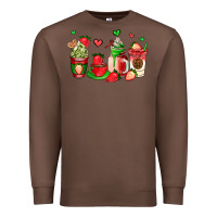 Chestnut strawberry coffee cups Premium Sweatshirt - AdoDesignShop