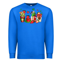 True Royal strawberry coffee cups Premium Sweatshirt - AdoDesignShop