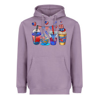 Lavender 4th of july coffee cups Heavyweight Hoodie - AdoDesignShop