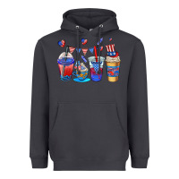 Smoke 4th of july coffee cups Heavyweight Hoodie - AdoDesignShop