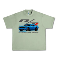 Oil Green Blue Challenger RT T-Shirt Urban Heavy Tee - maiPhamDesign