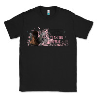 Black i am the storm with girl and butterflies Classic Tee - TumblerDesignByShophia