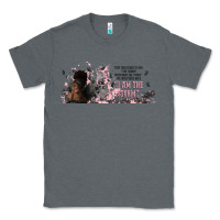 Charcoal Heather i am the storm with girl and butterflies Classic Tee - TumblerDesignByShophia