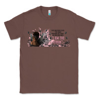 Chestnut i am the storm with girl and butterflies Classic Tee - TumblerDesignByShophia
