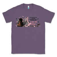 Lavender i am the storm with girl and butterflies Classic Tee - TumblerDesignByShophia