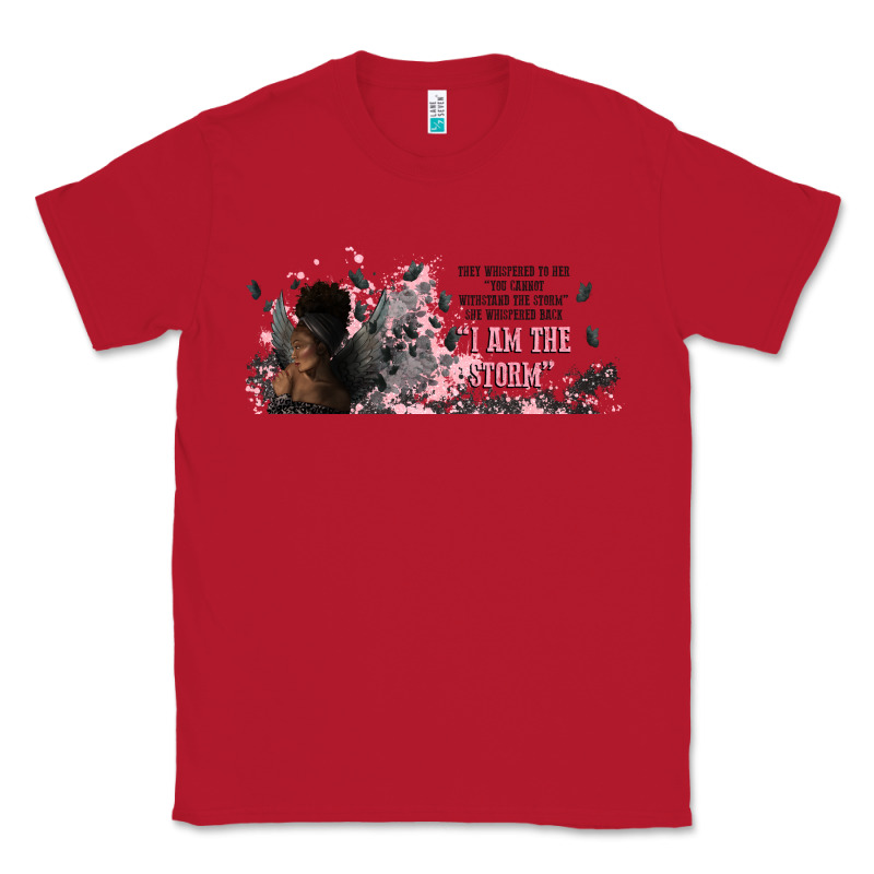 I Am The Storm With Girl And Butterflies Classic Tee by TumblerDesignByShophia | Teevron