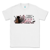 White i am the storm with girl and butterflies Classic Tee - TumblerDesignByShophia
