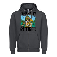 Smoke o' fishally retired Zipper Hoodie - BarkalooDesign