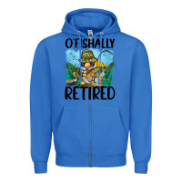 True Royal o' fishally retired Zipper Hoodie - BarkalooDesign