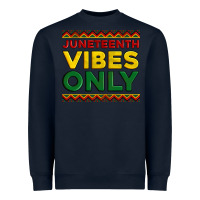 Navy juneteenth vibes only Heavyweight Sweatshirt - Artiststas