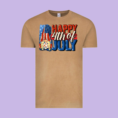 Happy 4th Of July Gnome Vintage Tee Designed By Cowgirlartshop