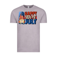 Vintage Zinc Happy 4th of july gnome Vintage Tee - CowGirlArtShop