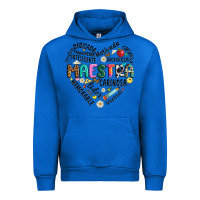Cobalt retro maestra word Urban Hoodie - JahusDesignShop
