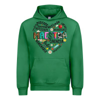 Emerald retro maestra word Urban Hoodie - JahusDesignShop