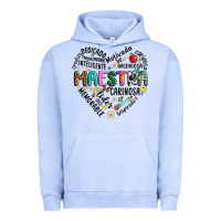Pigment Grape Ice retro maestra word Urban Hoodie - JahusDesignShop