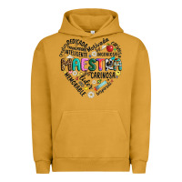 Pigment Peanut Butter retro maestra word Urban Hoodie - JahusDesignShop
