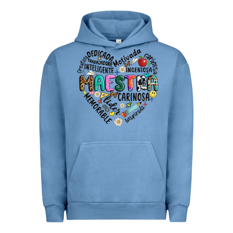 Retro Maestra Word Urban Hoodie by JahusDesignShop | Teevron