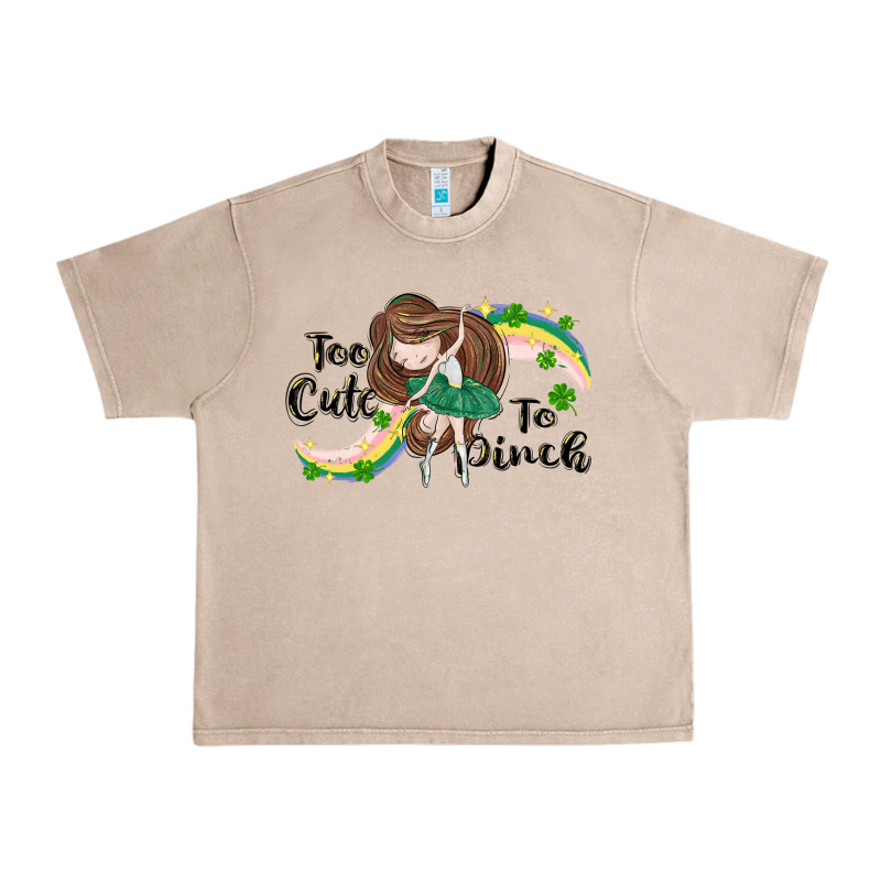 St. Patrick' Too Cute To Pinch Urban Heavy Tee by CowGirlArtShop | Teevron