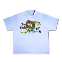 Grape Ice St. Patrick' Too cute to pinch Urban Heavy Tee - CowGirlArtShop
