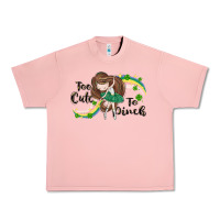 Salmon St. Patrick' Too cute to pinch Urban Heavy Tee - CowGirlArtShop