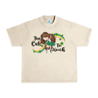 Sandshell St. Patrick' Too cute to pinch Urban Heavy Tee - CowGirlArtShop