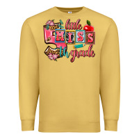 Antique Gold little miss 5 th grade Premium Sweatshirt - AdoDesignShop