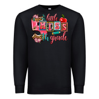 Black little miss 5 th grade Premium Sweatshirt - AdoDesignShop