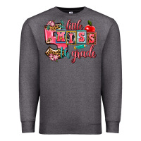 Charcoal Heather little miss 5 th grade Premium Sweatshirt - AdoDesignShop