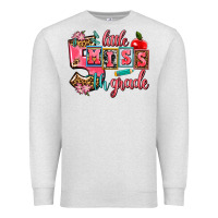 Oatmeal Heather little miss 5 th grade Premium Sweatshirt - AdoDesignShop