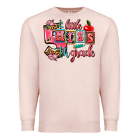 Pale Pink little miss 5 th grade Premium Sweatshirt - AdoDesignShop