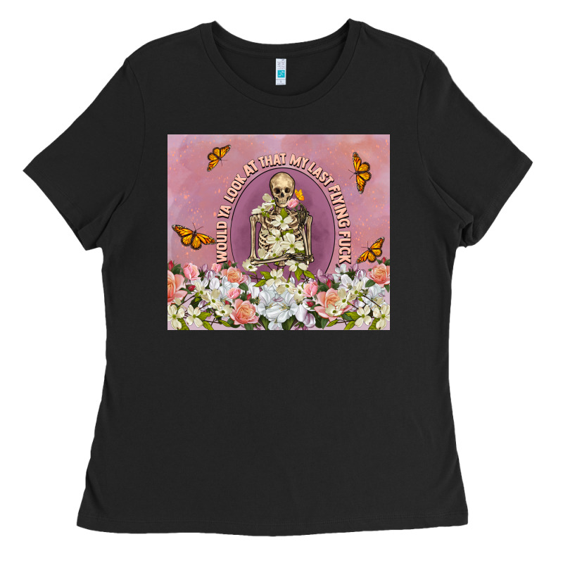 My Last Flying Fuck Ladies Tee by TumblerDesignByShophia | Teevron