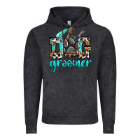 Vintage Black western dog groomer Vintage Hoodie - OliviaCreatesArt