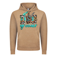 Vintage Coffee western dog groomer Vintage Hoodie - OliviaCreatesArt