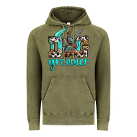 Vintage Olive western dog groomer Vintage Hoodie - OliviaCreatesArt