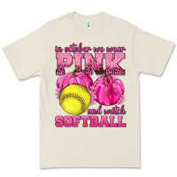 Bone In October We Wear Pink and Watch Softball Premium Tee - texasbilliewilder