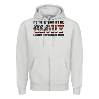 Dove Grey veteran glory Zipper Hoodie - BarkalooDesign