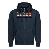 Navy veteran glory Zipper Hoodie - BarkalooDesign