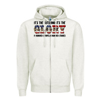 Oatmeal Heather veteran glory Zipper Hoodie - BarkalooDesign