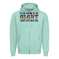 Seafoam veteran glory Zipper Hoodie - BarkalooDesign