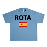 Pebble Blue rota spain spanish flag city vacation travel gift pullover hoodie Urban Heavy Tee - maiPhamDesign