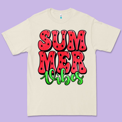 Summer Vibes Watermelon Premium Tee Designed By Jasminsmagicworld