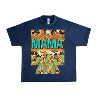 Navy Western Mama can cooler Mother's Day Urban Heavy Tee - HowdyJamesFarm