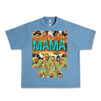 Pebble Blue Western Mama can cooler Mother's Day Urban Heavy Tee - HowdyJamesFarm