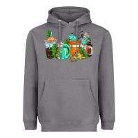 Storm dinosaur coffee cups Heavyweight Hoodie - AdoDesignShop